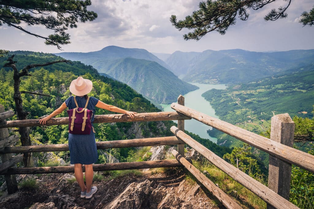Traveling Outdoor Hiking Walking Nature. Traveling In Nature. Tr